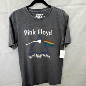 Lucky Brand Pink Floyd Men's  shirt  size Medium, faded grey color NWT